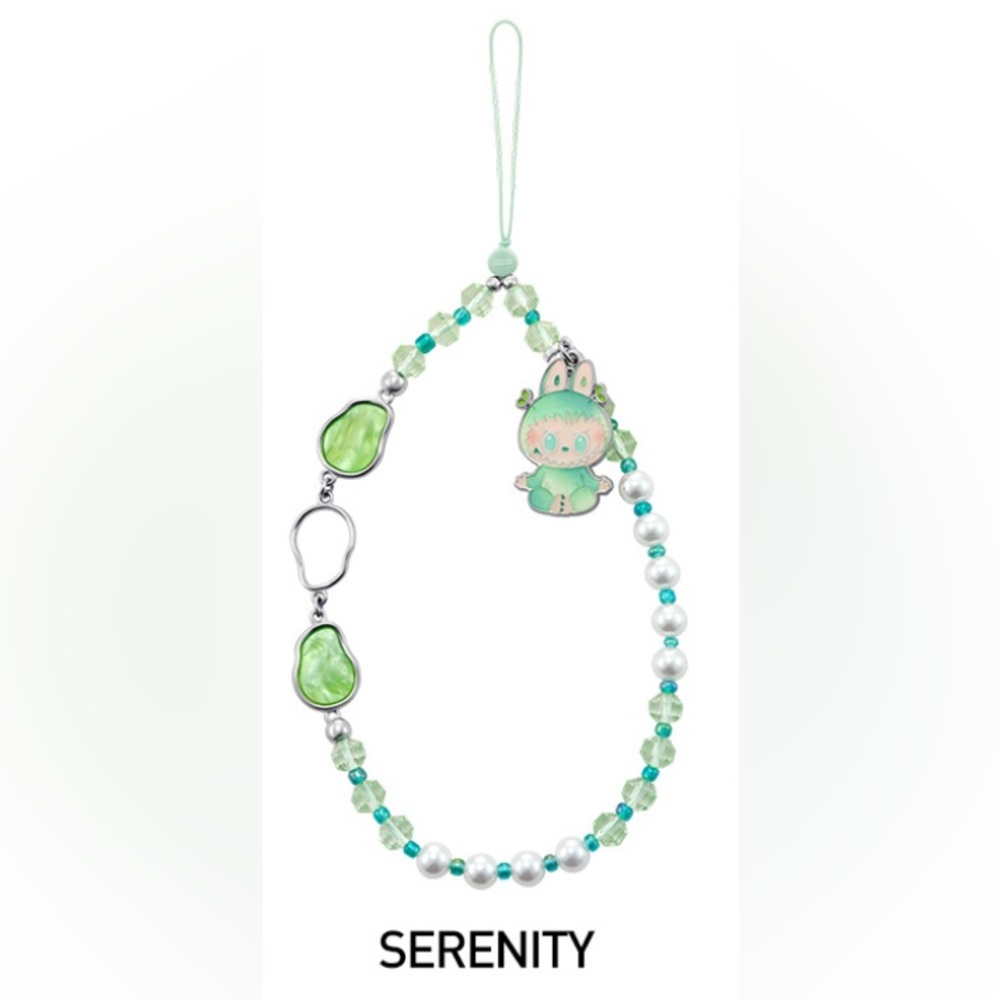 Authentic THE MONSTERS Big into Energy Series-Phone Charm Blind Box - SERENITY